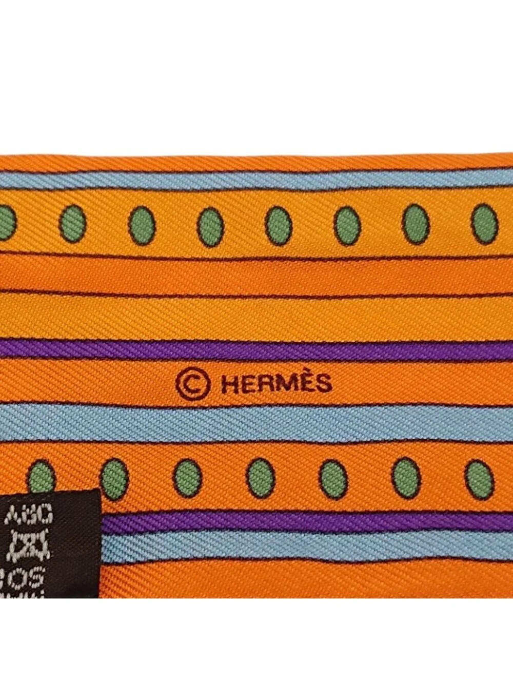 ★SOLD★ Hermes Sequences Horse Print Silk Scarf - Picture 7 of 13